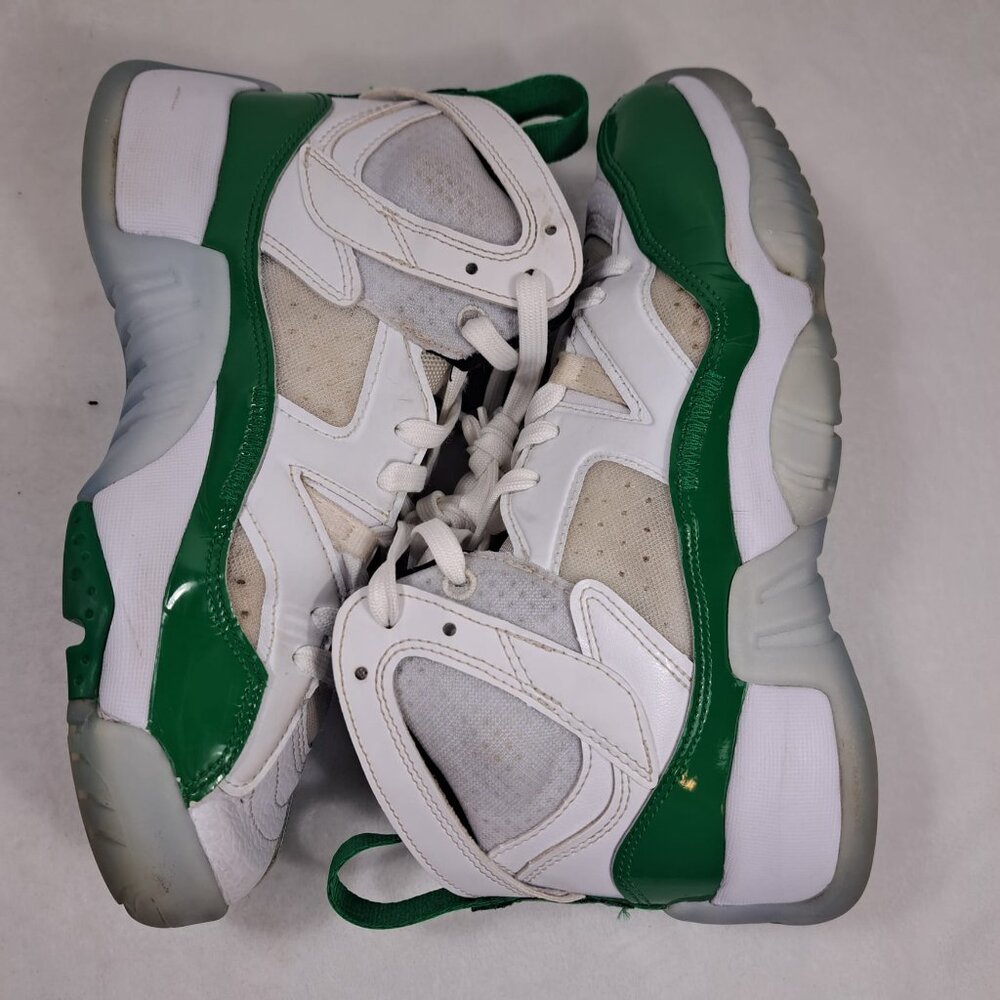 Jordan Jumpman Two Trey Sneakers‎ White Green DQ8431-130 Size 6Y